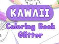 Juego Libro de colorear Kawaii con purpurina en línea