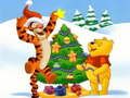 Juego Rompecabezas Navideño de Winnie the Pooh en línea