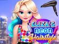 Juego El peinado neón de Eliza en línea