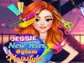 Juego Jessie Año Nuevo #Peinados Glamurosos en línea