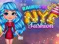 Juego Chicas Arcoíris Moda de Nochevieja en línea