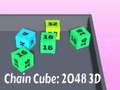 Juego Cubo Cadena: 2048 3D en línea