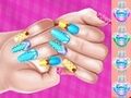 Juego Arte de uñas DIY de la princesa Elsa en línea
