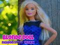 Juego Puzzle de moda de muñeca rubia en línea