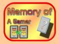 Juego Memoria de un Jugador en línea