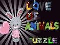 Juego Amor por los Animales Puzzle en línea
