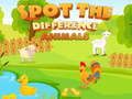 Juego Encuentra las diferencias: Animales en línea