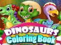 Juego Libros para Colorear de Dinosaurios en línea