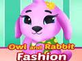 Juego Moda de Búho y Conejo en línea