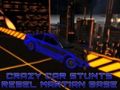 Juego Acrobacias Locas de Coches: Base Marciana Rebelde en línea