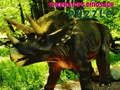 Juego Puzzle de Dinosaurio Triceratops en línea