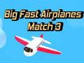Juego Grandes Rápidos Aviones Match 3 en línea