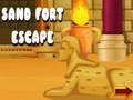 Juego Escape de la fortaleza de arena en línea
