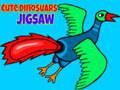 Juego Rompecabezas de Dinosauros Lindos en línea