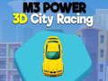 Juego M3 Potencia Carreras Urbanas 3D en línea