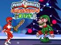 Juego Power Rangers: Carrera de Navidad en línea