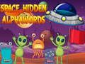 Juego Palabras Alpha Ocultas en el Espacio en línea