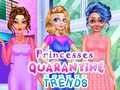 Juego Tendencias de cuarentena de las princesas en línea