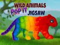 Juego Rompecabezas Pop It Animales Salvajes en línea