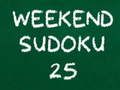 Juego Sudoku de Fin de Semana 25 en línea