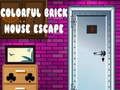 Juego Escape de la casa de ladrillos coloridos en línea