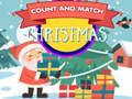 Juego Cuenta Y Empareja Navidad en línea