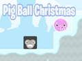 Juego Navidad del Cerdo Balón en línea