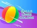 Juego Bolas Líneas Colores en línea