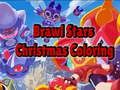 Juego Coloración Navideña Brawl Stars en línea