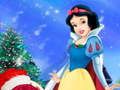 Juego Blanca Nieves Vestir de Navidad en línea