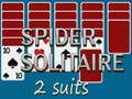 Juego Solitario Spider 2 Palos en línea