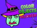 Juego Objetos de Color Halloween en línea