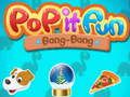 Juego Pop it Diversión Bang-Bang en línea