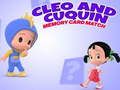 Juego Cleo y Cuquín: Juego de Memoria en línea