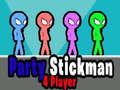 Juego Fiesta Stickman 4 Jugadores en línea