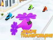 Juego Transformación de la forma: carrera de cambio en línea