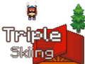 Juego Esquí Triple 2D en línea