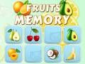 Juego Memoria de Frutas en línea