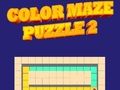 Juego Puzzle del Laberinto de Color 2 en línea