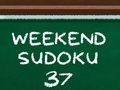 Juego Sudoku de fin de semana 37 en línea Juego Sudoku de fin de semana 37 en línea