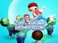 Juego Asesino de Zombies: Puzzle de Dibujar en línea