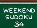 Juego Sudoku de Fin de Semana 34 en línea Juego Sudoku de Fin de Semana 34 en línea