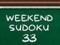 Juego Sudoku de Fin de Semana 33 en línea Juego Sudoku de Fin de Semana 33 en línea