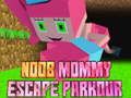 Juego Escape de Mamá Noob Parkour en línea