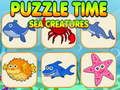 Juego Rompecabezas Hora Criaturas Marinas en línea Juego Rompecabezas Hora Criaturas Marinas en línea