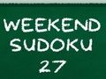 Juego Sudoku de Fin de Semana 27 en línea Juego Sudoku de Fin de Semana 27 en línea