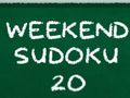 Juego Sudoku de Fin de Semana 20 en línea Juego Sudoku de Fin de Semana 20 en línea