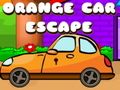Juego Escape del coche naranja en línea