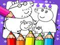 Juego Libro para colorear de Peppa Pig en línea Juego Libro para colorear de Peppa Pig en línea