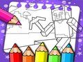 Juego Libro para colorear de Minecraft en línea